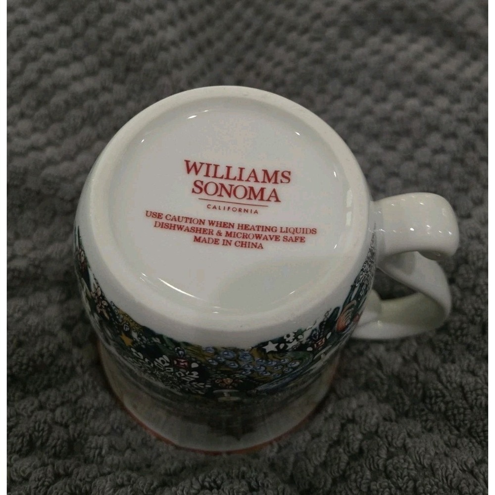 Williams Sonoma Twas the Night Before Christmas Ornament Mug EXCELLENT CONDITION - Picture 5 of 7